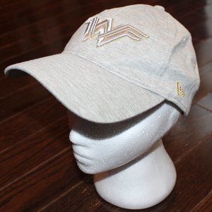 New Era Wonder Woman 9Twenty goldsheen women adjustable hat cap grey gold ladies